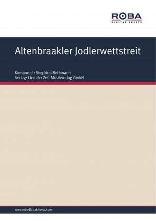 Siegfried Bethmann: Altenbraakler Jodlerwettstreit