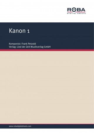 Frank Petzold: Kanon 1