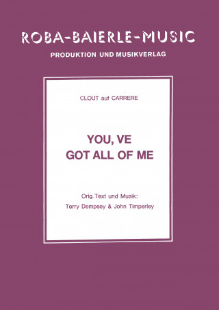 Terry Dempsey, John Timperley: You've got all of me
