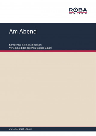 Kurt Nolze: Am Abend