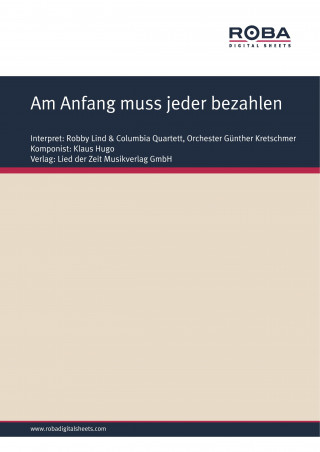 Klaus Hugo, Bernhard Bohlke: Am Anfang muss jeder bezahlen