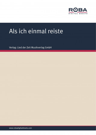 Volksweise: Als ich einmal reiste