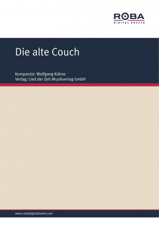 Wolfgang Kähne, Bernhard Bohlke: Die alte Couch