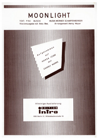 Fini Busch, Werner Scharfenberger: Moonlight