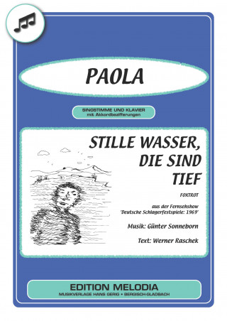 Werner Raschek, Günter Sonneborn, Paola: Stille Wasser, die sind tief