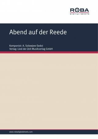 Solowjew-Sedoi, A. Ott: Abend auf der Reede