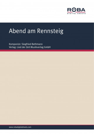 Siegfried Bethmann: Abend am Rennsteig