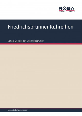Siegfried Bethmann: Friedrichsbrunner Kuhreihen
