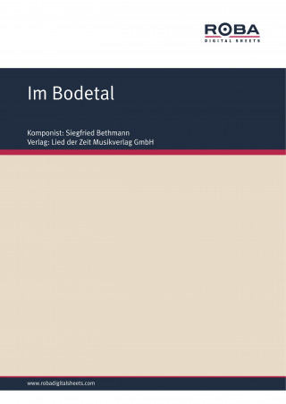 Siegfried Bethmann: Im Bodetal