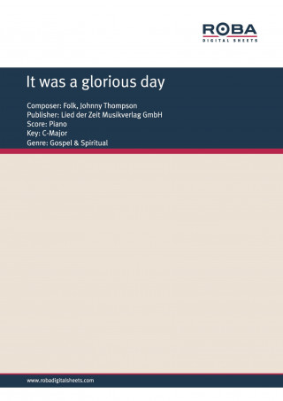 Johnny Thompson: It was a glorious day