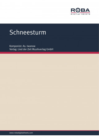 As. Iwanow: Schneesturm