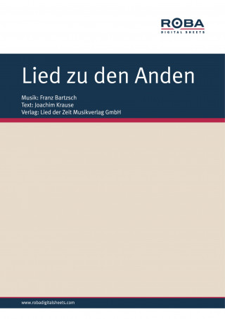 Franz Bartzsch, Joachim Krause, Lift, Christiane Utholz: Lied zu den Anden