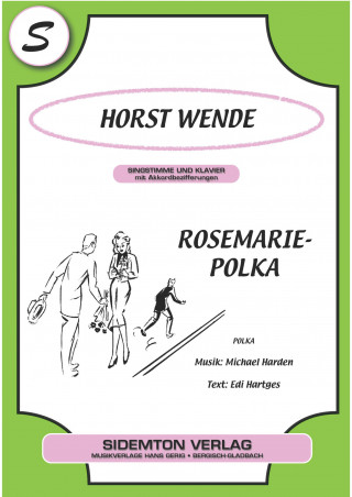 Edi Hartges, Michael Harden, Horst Wende: Rosemarie-Polka