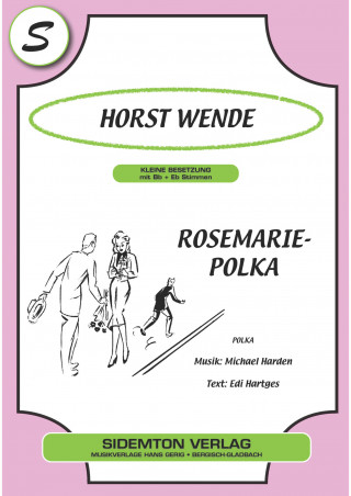 Edi Hartges, Michael Harden, Horst Wende: Rosemarie-Polka