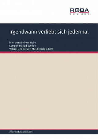Rudi Werion, Thomas Kluth: Irgendwann verliebt sich jedermal