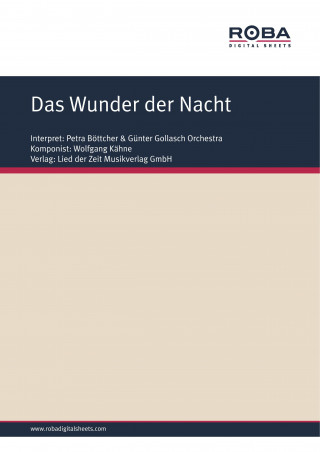 Wolfgang Kähne, Ursula Upmeier: Das Wunder der Nacht