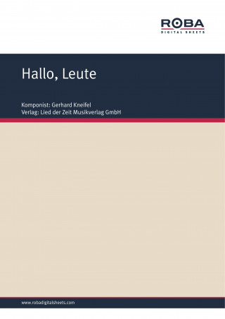 Gerhard Kneifel, Jürgen Degenhardt: Hallo, Leute