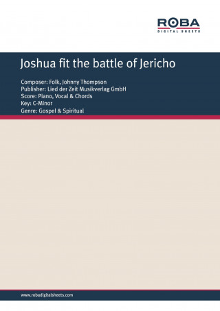 Johnny Thompson: Joshua fit the battle of Jericho