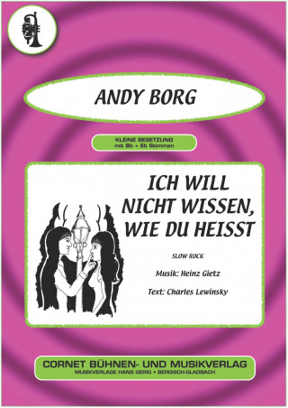 Heinz Gietz, Charles Lewinsky: Ich will nicht wissen, wie du heisst