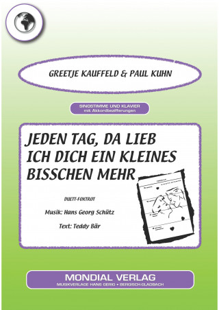 Hans Georg Schütz, Teddy Bär: Jeden Tag, da lieb ich dich ein kleines bisschen mehr