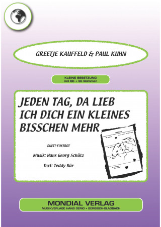 Hans Georg Schütz, Teddy Bär: Jeden Tag, da lieb ich dich ein kleines bisschen mehr