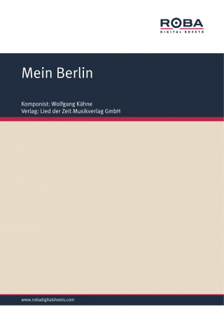 Wolfgang Kähne, Bodo Krautz: Mein Berlin