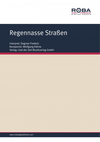 Wolfgang Kähne, Wolfgang Brandenstein: Regennasse Straßen