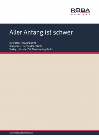 Dieter Schneider: Aller Anfang ist schwer