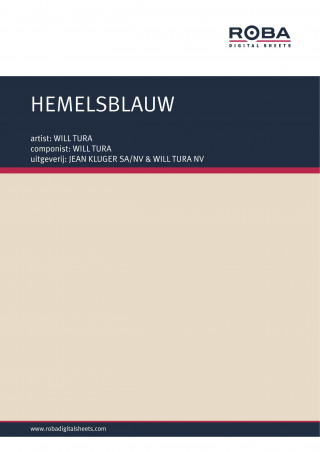 Will Tura, Dennis Peirs: HEMELSBLAUW