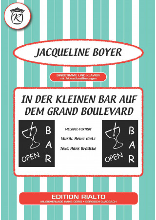 Heinz Gietz, Hans Bradtke: In der kleinen Bar auf dem Grand Boulevard