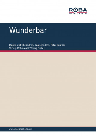 Vicky Leandros, Leo Leandros, Peter Zentner: Wunderbar