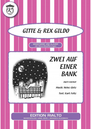 Gitte, Kurt Feltz, Heinz Gietz, Rex Gildo: Zwei auf einer Bank