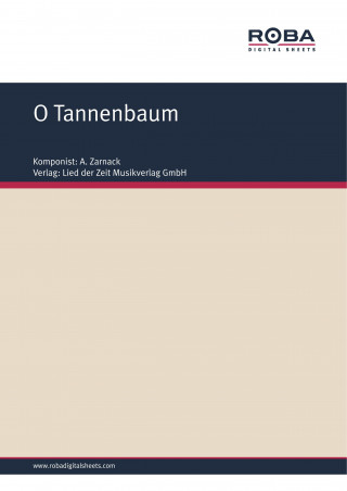 A. Zarnack, E. Anschütz: O Tannenbaum