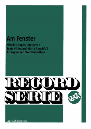 City, Hildegard Maria Rauchfuß, Rolf Hurdelhey: Am Fenster