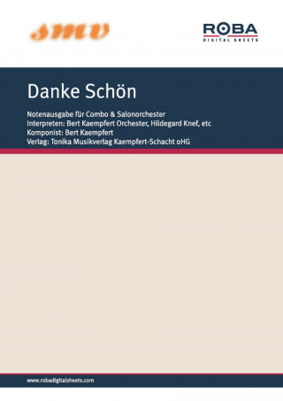 Milt Gabler, Kurt Schwabach, Bert Kaempfert, Helmut Bruesewitz: Danke Schön