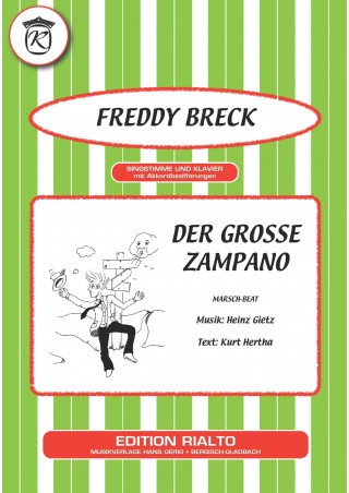 Heinz Gietz, Kurt Hertha, Freddy Breck: Der grosse Zampano