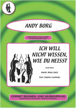 Heinz Gietz, Charles Lewinsky: Ich will nicht wissen, wie du heisst