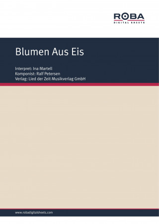 Ralf Petersen, Ingeburg Branoner: Blumen Aus Eis