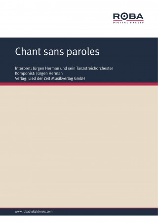 Siegfried Osten, Jürgen Herman: Chant sans paroles