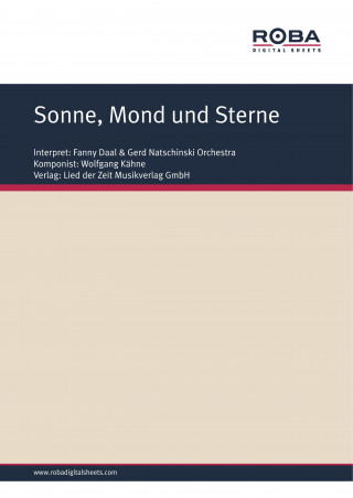 Wolfgang Kähne, Fred Gertz: Sonne, Mond und Sterne