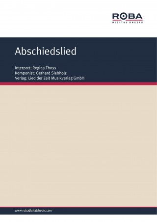 Dieter Schneider: Abschiedslied