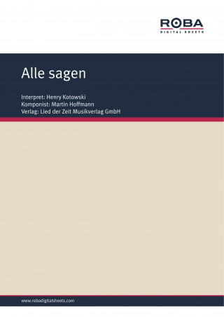 Dieter Schneider: Alle sagen