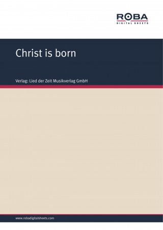 Traditional: Christ is born