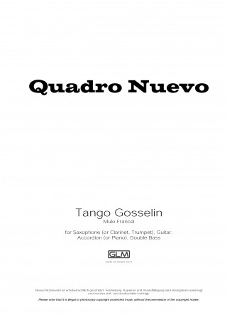 Mulo Francel: Tango Gosselin