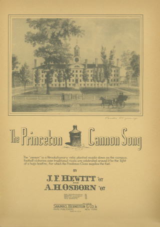 J. F. Hewitt, A. H. Osborn: The Princeton Cannon Song