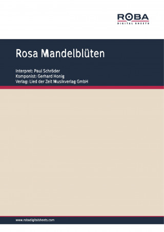Gerhard Honig, Ursula Upmeier: Rosa Mandelblüten