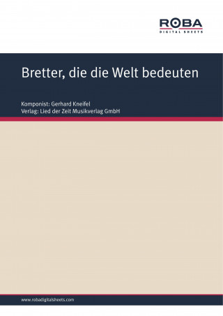Jürgen Degenhardt, Gerhard Kneifel: Bretter, die die Welt bedeuten