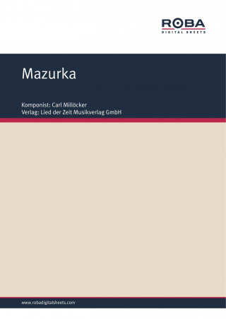 Carl Millöcker, F. Zell, Richard Genée: Mazurka