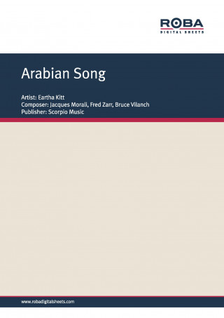 Fred Zarr, Jacques Morali, Bruce Vilanch: Arabian Song