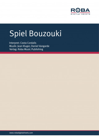 Jean Kluger, Daniel Vangarde, Rolf Basel, Wolfgang Mürmann: Spiel Bouzouki